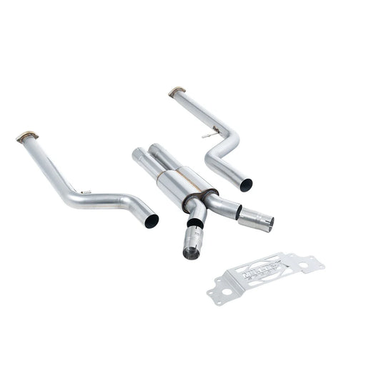 Milltek Secondary Catalyst Bypass w/Resonated Exhaust BMW 2 Series M2 Coupe (G87 S58 NAS Non-OPF/GPF Models) 23-25
