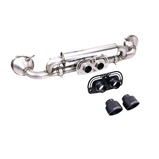 Milltek Rear Silencer(s) Exhaust Porsche 911 992.1 GT3 21-25 (GT-100 Cerakote Black)